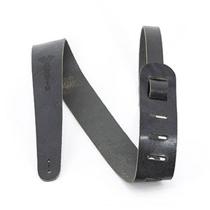 Martin 18A0064 Vintage Leather Guitar Strap, Black