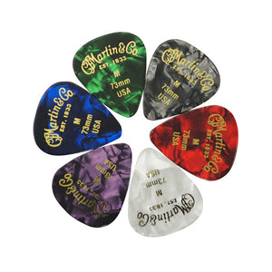 Martin 18A0096 351 Assorted Colors, Pack of 6, Medium