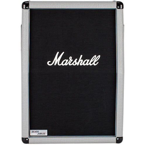 Marshall 2536A-E Silver Jubilee 140W 2X12 Vertical Slant Extension Cabinet
