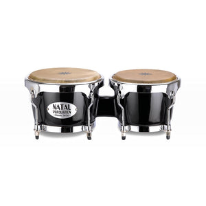Natal NCSB02B Fiberglass Bongo, Black