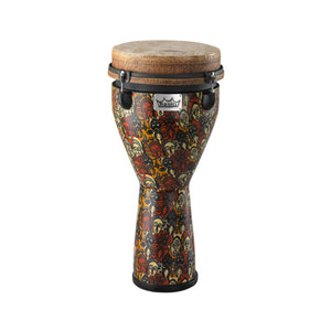 Remo DJ-0010-LM 10inchx24inch Leon Mobley Key-Tuned Dejembe, Fabric Multi-Mask