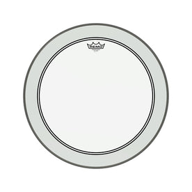 Remo P3-1322-C2 22inch Powerstroke 3 Clear White Falam Patch Bass Drum Head