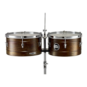 MEINL Percussion MT1415RR-M 14+15inch Marathon Series Timbales, Antique Finish