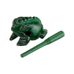 NINO Percussion NINO514GR Wood Frog Guiro, Medium, Green