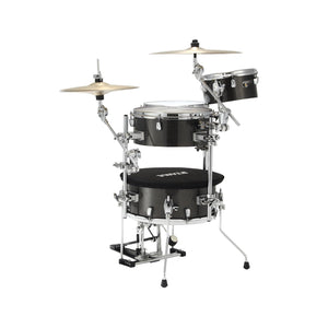 TAMA CJB46C-MGD Cocktail-JAM 4-Piece Drum Kit, Midnight Gold Sparkle