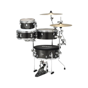TAMA CJB46C-MGD Cocktail-JAM 4-Piece Drum Kit, Midnight Gold Sparkle