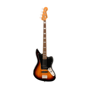 Squier Classic Vibe Jaguar Bass Bundle, 3-Tone Sunburst
