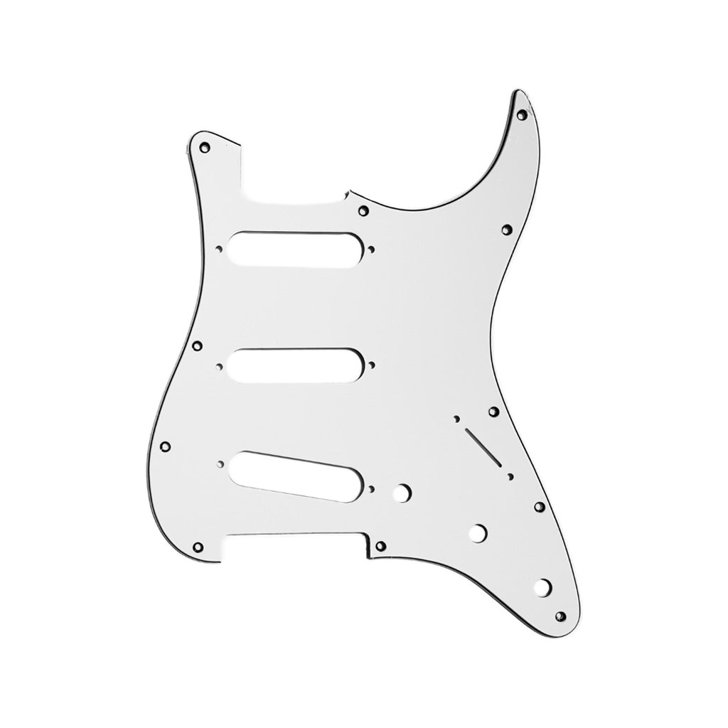 Allparts PG-0552-035 White Guitar Pickguard for Stratocaster