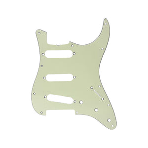 Allparts PG-0554-024 Mint Green 62 Guitar Pickguard for Stratocaster