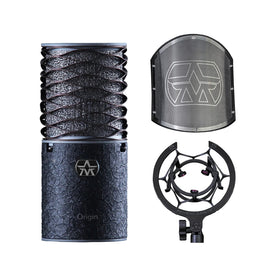 Aston Microphones Origin Large-diaphragm Condenser Microphone, Black Bundle