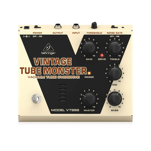 Behringer VT999 Vintage Tube Monster Overdrive Guitar Pedal