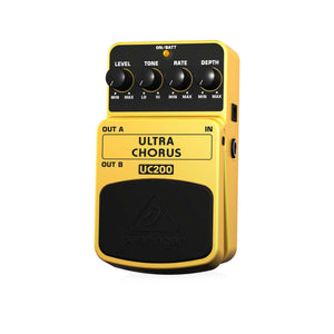 Behringer UC200 Ultra Chorus Stereo Chorus Guitar Effects Pedal