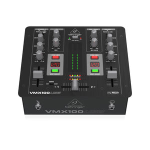 Behringer Pro Mixer VMX100USB 2-channel DJ Mixer