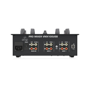 Behringer Pro Mixer VMX100USB 2-channel DJ Mixer