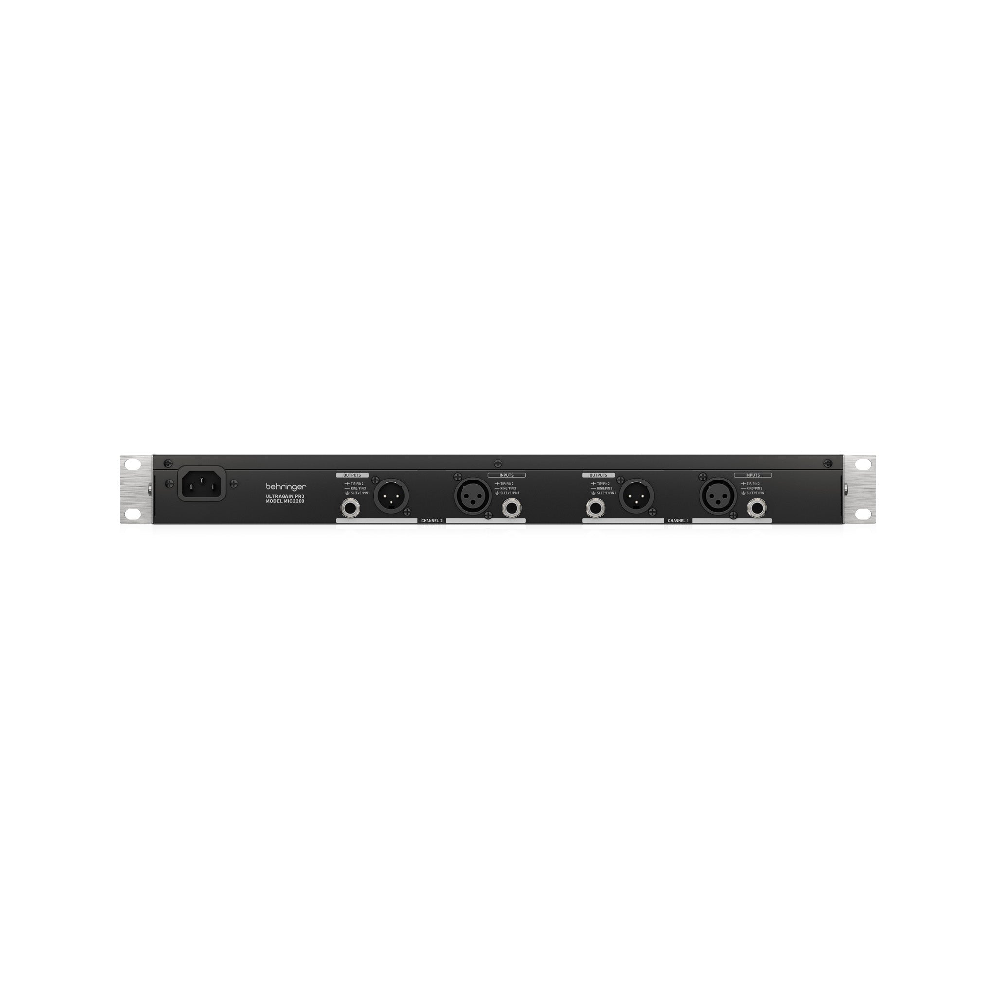 Behringer MIC2200 V2 2-channel Tube Microphone Preamp – Swee Lee