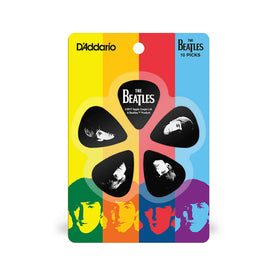 D'Addario Beatles Guitar Picks, Meet The Beatles, 10 pack, Heavy