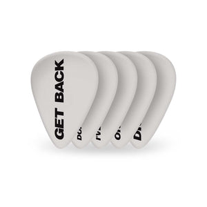 D'Addario Beatles Get Back Guitar Picks, 10-Pack, Light