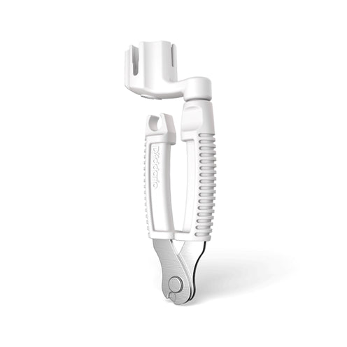 D'Addario DP0002 Guitar Pro-Winder String Winder and Cutter, White