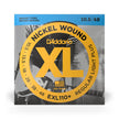 D'Addario EXL110+ Nickel Wound Electric Guitar Strings, Regular Light Plus, 10.5-48