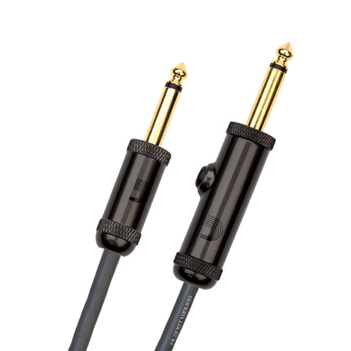 D'Addario PW-AG-20 20' Circuit Breaker Instrument Cable, Straight