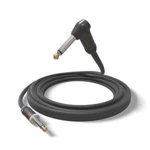 D'Addario PW-AMSGRA-20 American Stage Instrument Cable, Right to Straight, 20 feet
