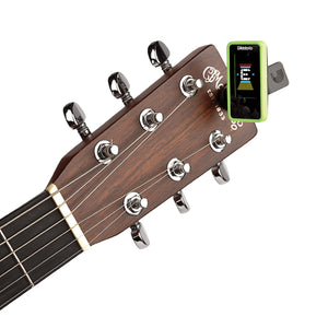 D'Addario PW-CT-17GN Eclipse Headstock Tuner, Green