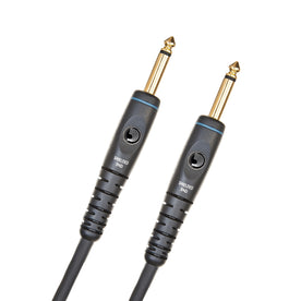 D'Addario PW-G-20 Custom Series Mono 1/4 Inch Instrument Cable, 20 feet