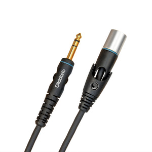 D'Addario PW-GMMS-10 1/4 inch XLR Male Audio Cable, 10 feet