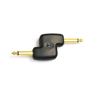 D'Addario PW-P047B 1/4 Inch Male Mono Offset Adapter