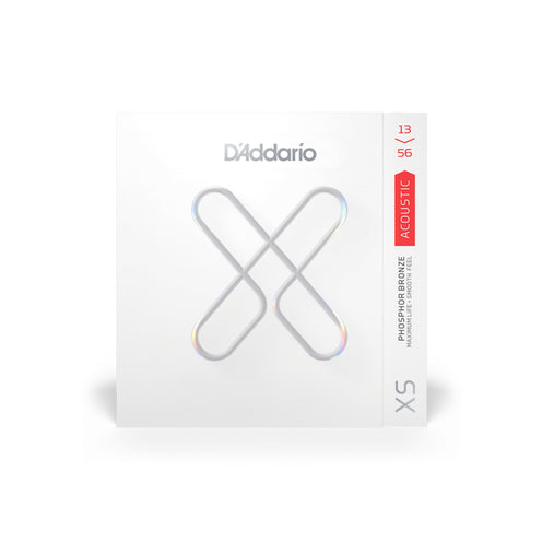D'Addario XSAPB1356 Phosphor Bronze Acoustic Guitar Strings, Medium, 13-56