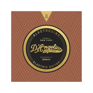 D'Angelico Electrozinc Strings, Jazz 12-52, Light-Wound Third String