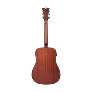 D'Angelico Premier Lexington LS Dreadnought Acoustic Guitar, Mahogany Satin