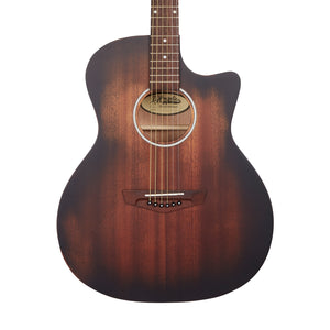 D'Angelico Premier Gramercy LS Grand Auditorium Acoustic Guitar, Aged Mahogany