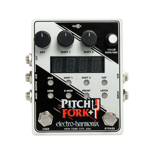 Electro-Harmonix Pitch Fork+ Polyphonic Pitch Shifter/Harmony Guitar Effects Pedal