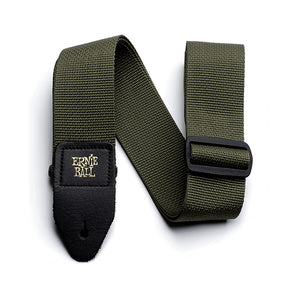 Ernie Ball 4048 Polypro Guitar Strap, Olive