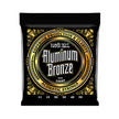 Ernie Ball Light Aluminum Bronze Acoustic Guitar Strings, 11-52