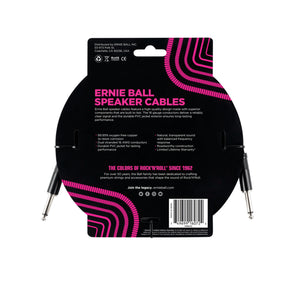 Ernie Ball 6ft Straight to Straight Speaker Cable