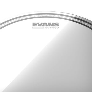 Evans TT14ECR 14inch EC Resonant Clear Tom Drumhead