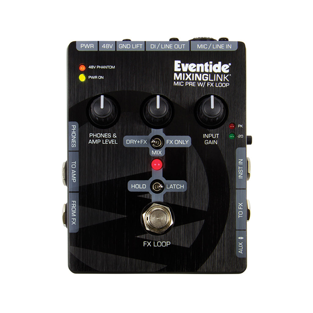 Eventide Mixing Link Mic Preamp with FX Loop Pedal, EUR Plug