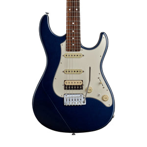 Edwards E-SNAPPER-AL/R-DMB Electric Guitar, RW FB, Deep Metallic Blue / Antique White 3P PG