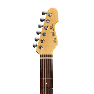 Edwards E-SNAPPER-AL/R-DMB Electric Guitar, RW FB, Deep Metallic Blue / Antique White 3P PG