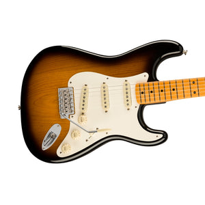 Fender American Vintage II 57 Stratocaster Electric Guitar, Maple FB, 2-Tone Sunburst