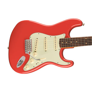Fender American Vintage II 61 Stratocaster Electric Guitar, RW FB, Fiesta Red