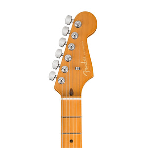 Fender American Ultra Stratocaster Electric Guitar, Maple FB, Texas Tea