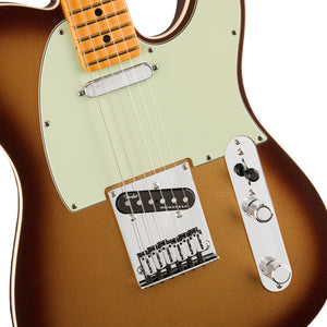 Fender American Ultra Telecaster Electric Guitar, Maple FB, Mocha Burst
