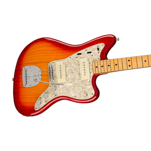 Fender American Ultra Jazzmaster Guitar, Maple FB, Plasma Red Burst