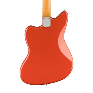 Fender Noventa Jazzmaster Electric Guitar, Maple FB, Fiesta Red