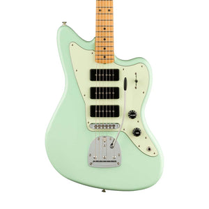 Fender Noventa Jazzmaster Electric Guitar, Maple FB, Surf Green