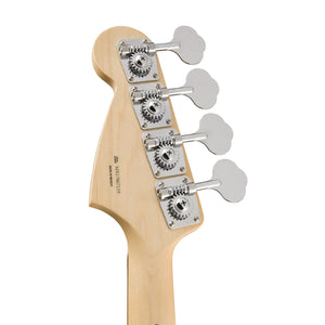 Fender Mustang PJ Bass Guitar, Pau Ferro FB, Sonic Blue