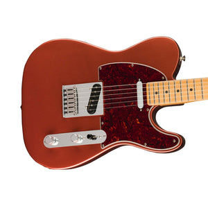 Fender Player Plus Telecaster Electric Guitar, Maple FB, Aged Candy Apple Red